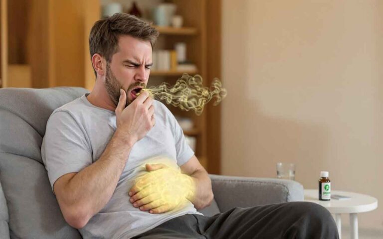 rot oeuf pourri puis diarrhée cause