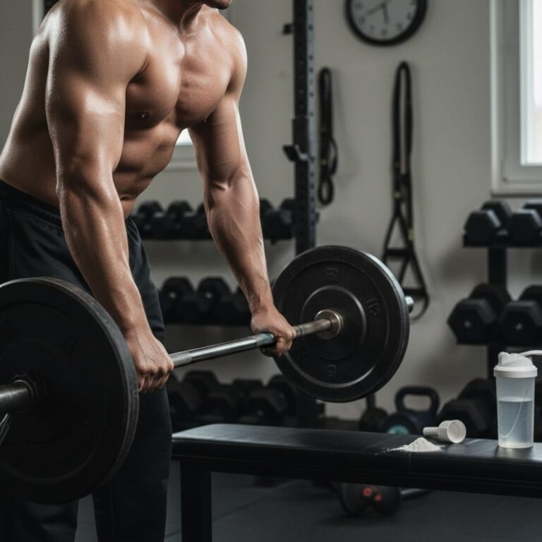 Illustration réaliste sur La bigorexie : quand le sport devient une addiction